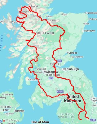 Scottish Highlands Route